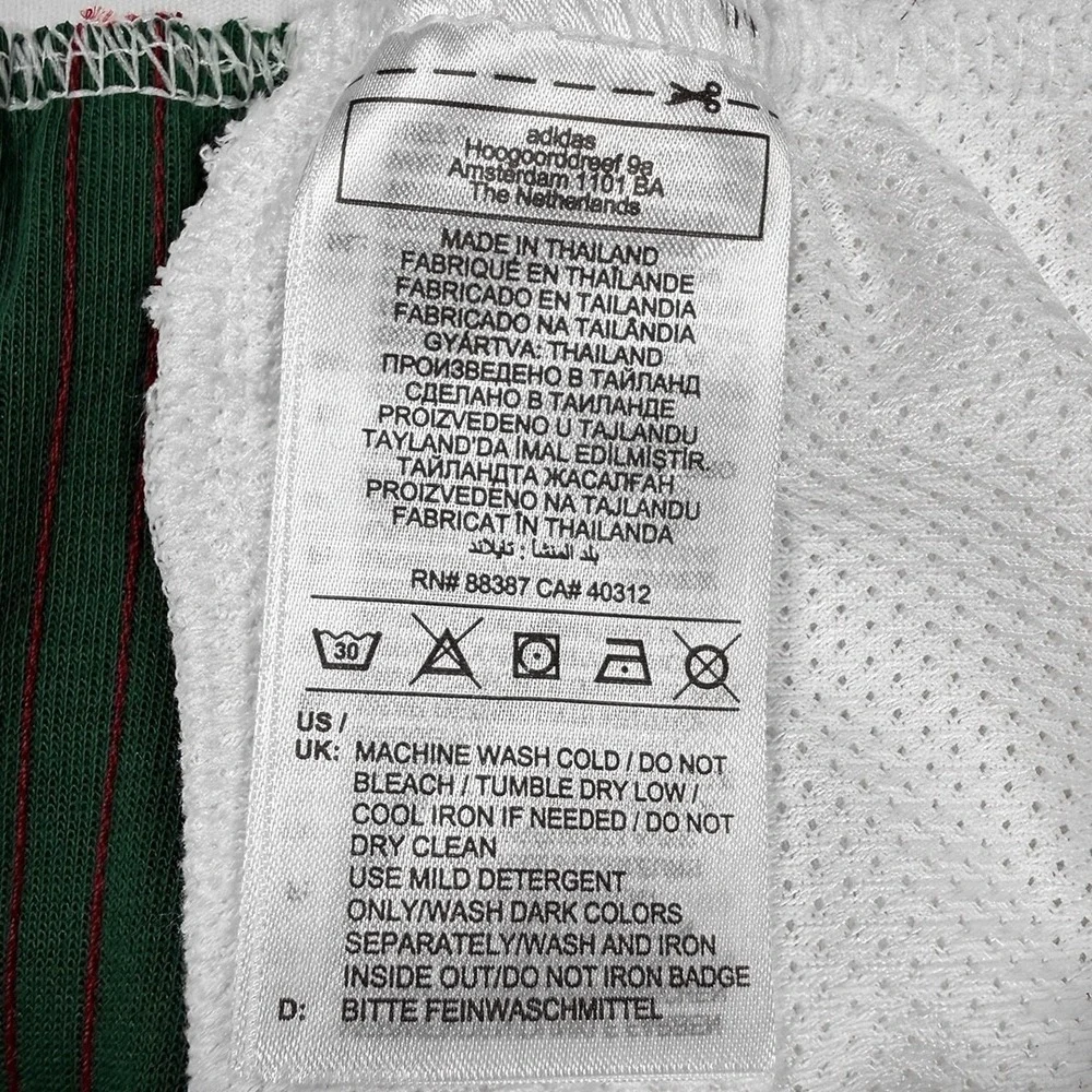 Adidas Tiro Nations Pack Shorts - NWT Mens 2XLT‎ White / Multi - #48988-H1